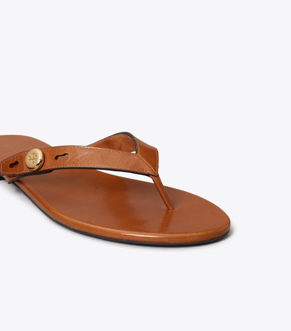 Tory Burch Trusted - Romy Flip-Flop - Classic Cuoio
