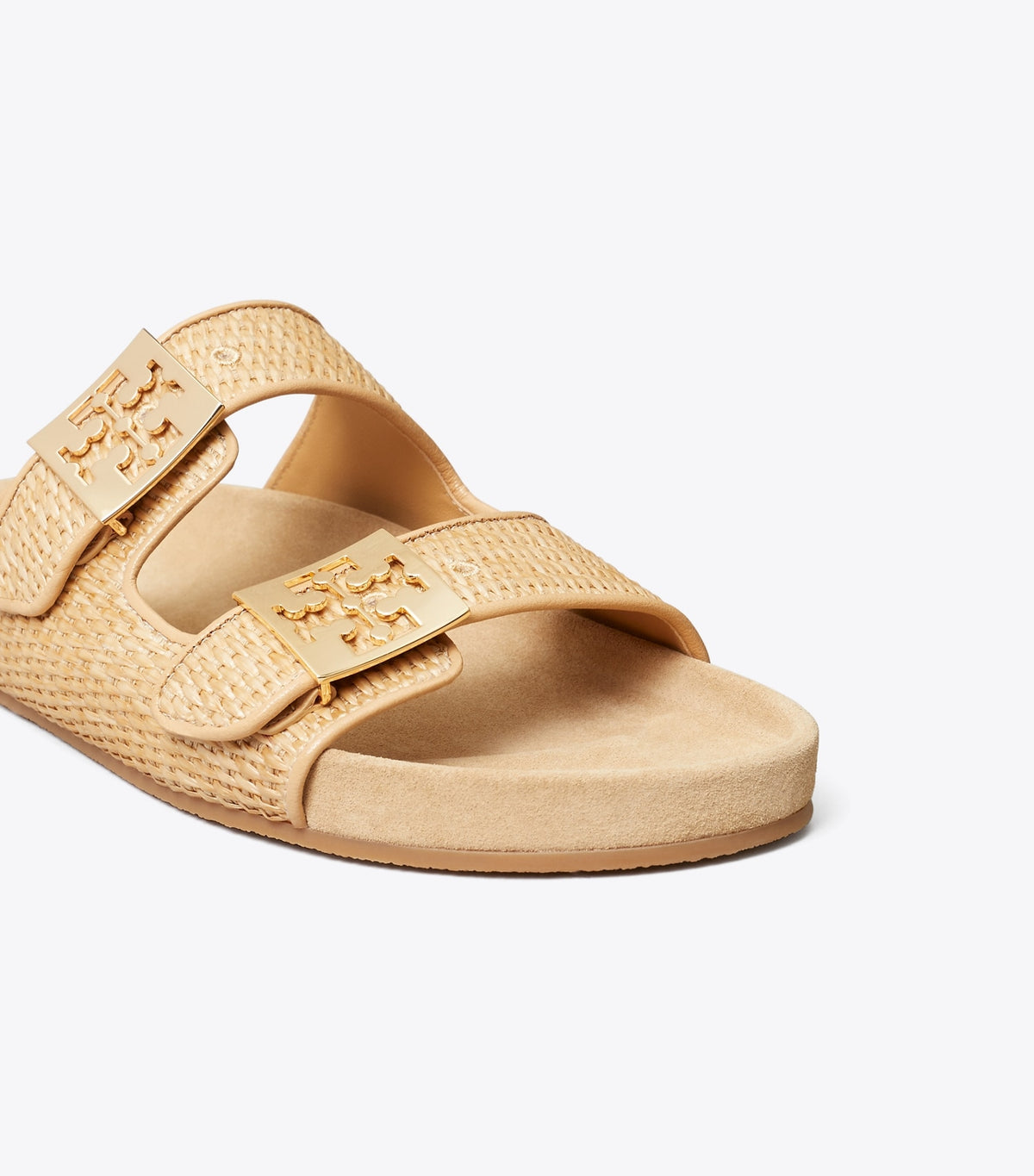 Tory Burch Premium - Mellow Woven Sandal - Light Camel / Light Teak
