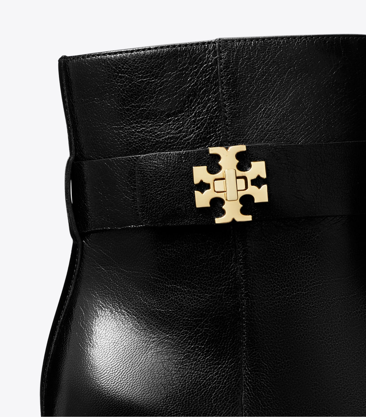 Tory Burch Signature - Turnlock Heeled Ankle Boot - Perfect Black