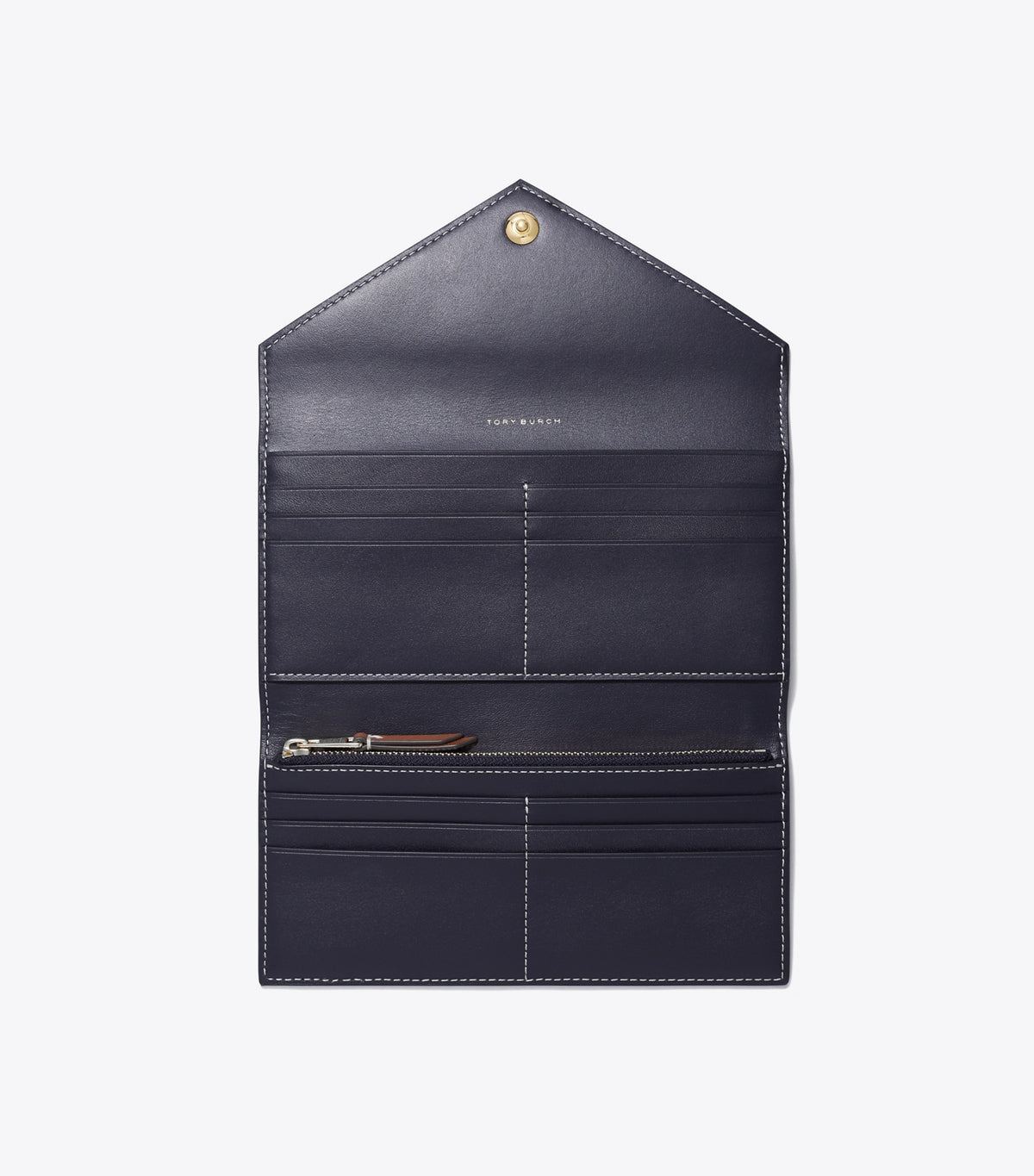Tory Burch Special Offer - T Monogram Envelope Wallet - Tory Navy