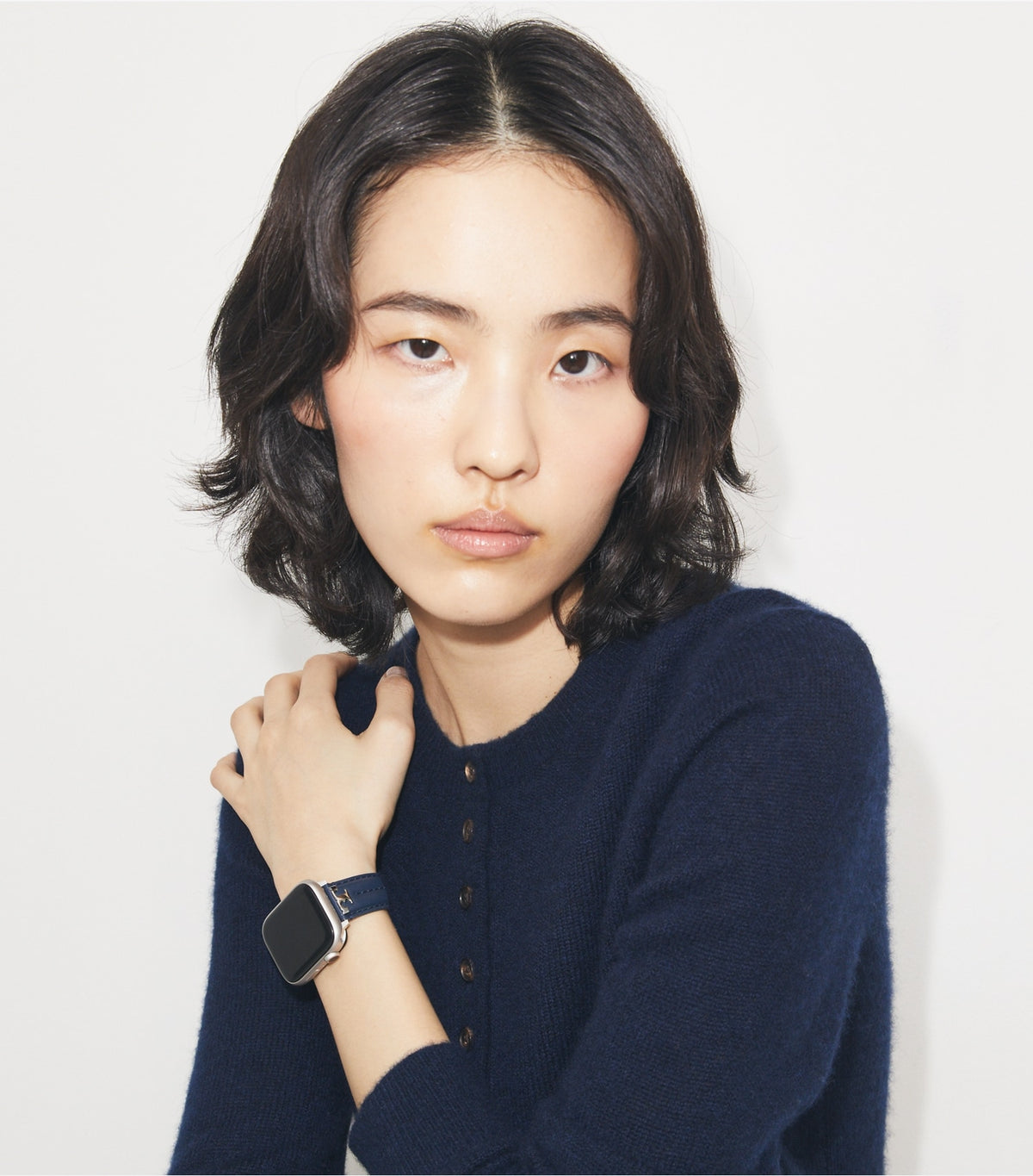 Tory Burch Customer Favorite - Kira Band for Apple Watch® - Navy
