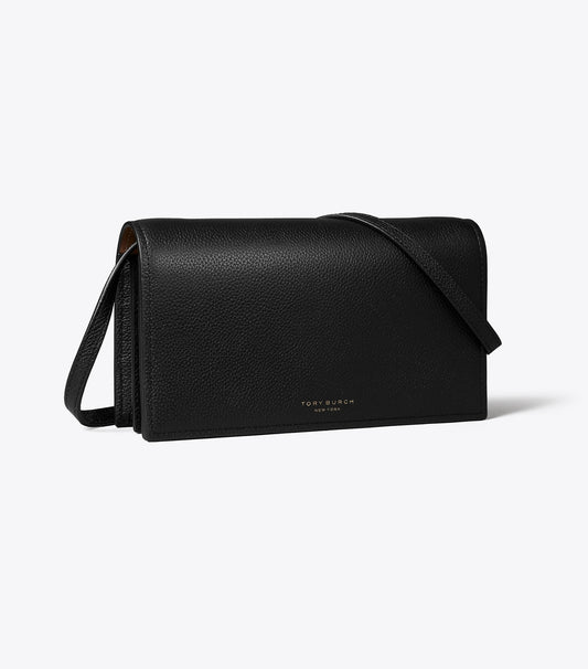 Tory Burch Latest - Perry Wallet Crossbody - Black