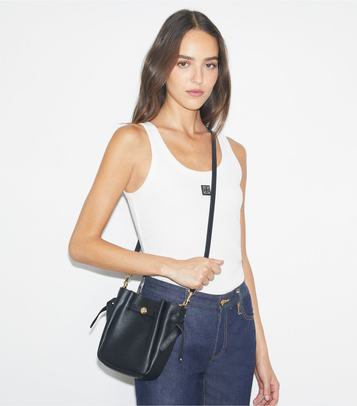 Tory Burch Everyday - Small Leather Crossbody - Black