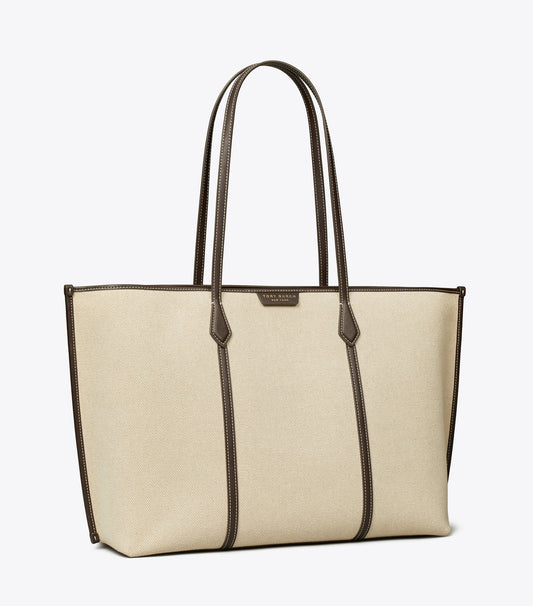Tory Burch Smart Buy - Perry Canvas Tote - Natural