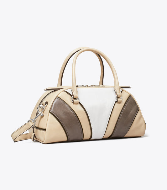Tory Burch Signature - Small Moto Quilt Bowler - Multi