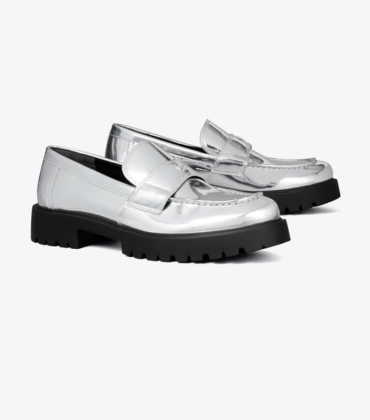 Tory Burch Best Seller - Classic Lug Loafer - Argento