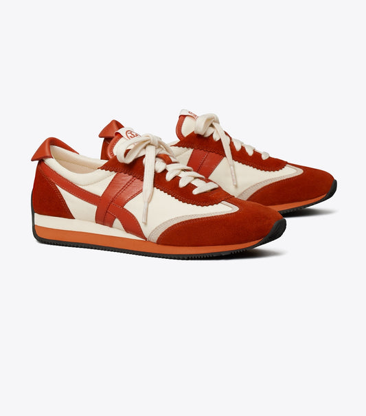 Tory Burch Everyday - Hank Sneaker - New Ivory / Red