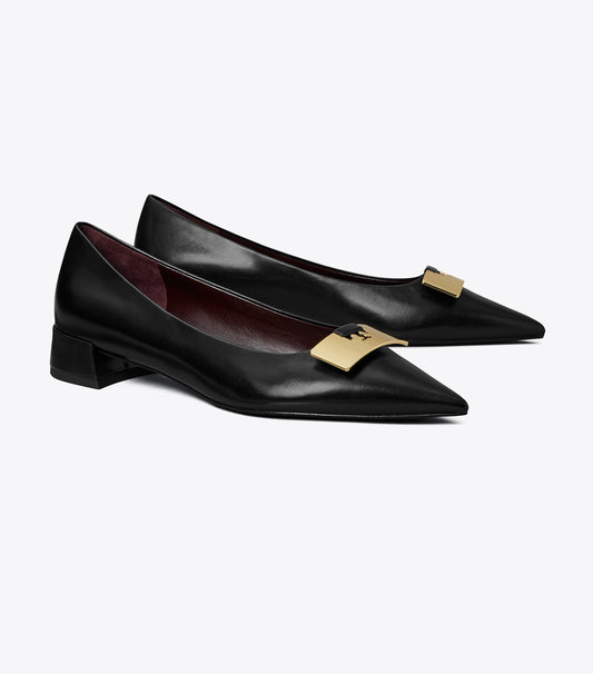 Tory Burch Customer Favorite - Gigi Petite Pump - Perfect Black / Gold