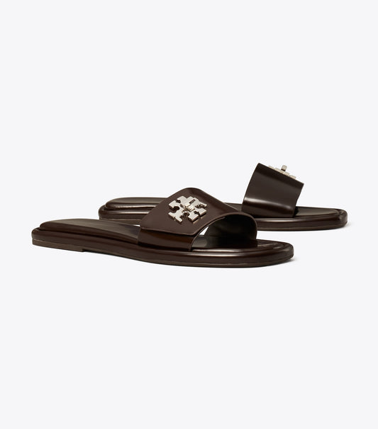 Tory Burch Customer Favorite - Turnlock Slide - Cocoa