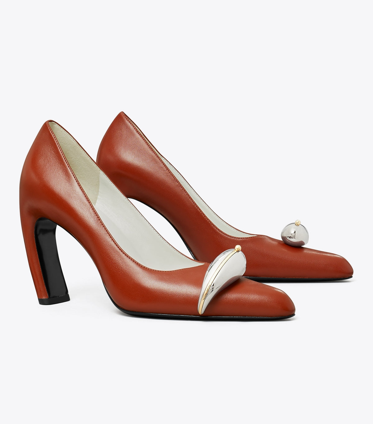 Tory Burch Popular - Pierced Pump - Sienna Red