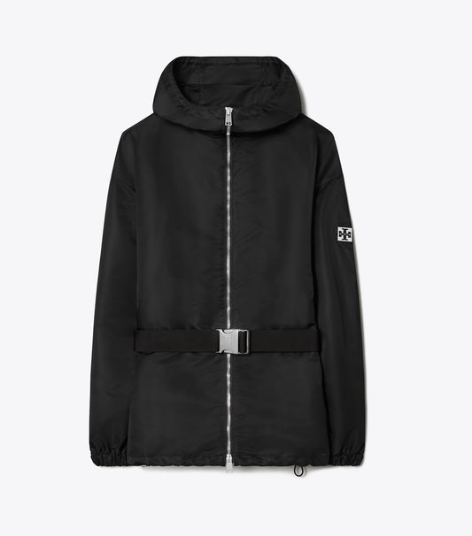 Tory Burch Deals - Long Belted Anorak - Sport Black