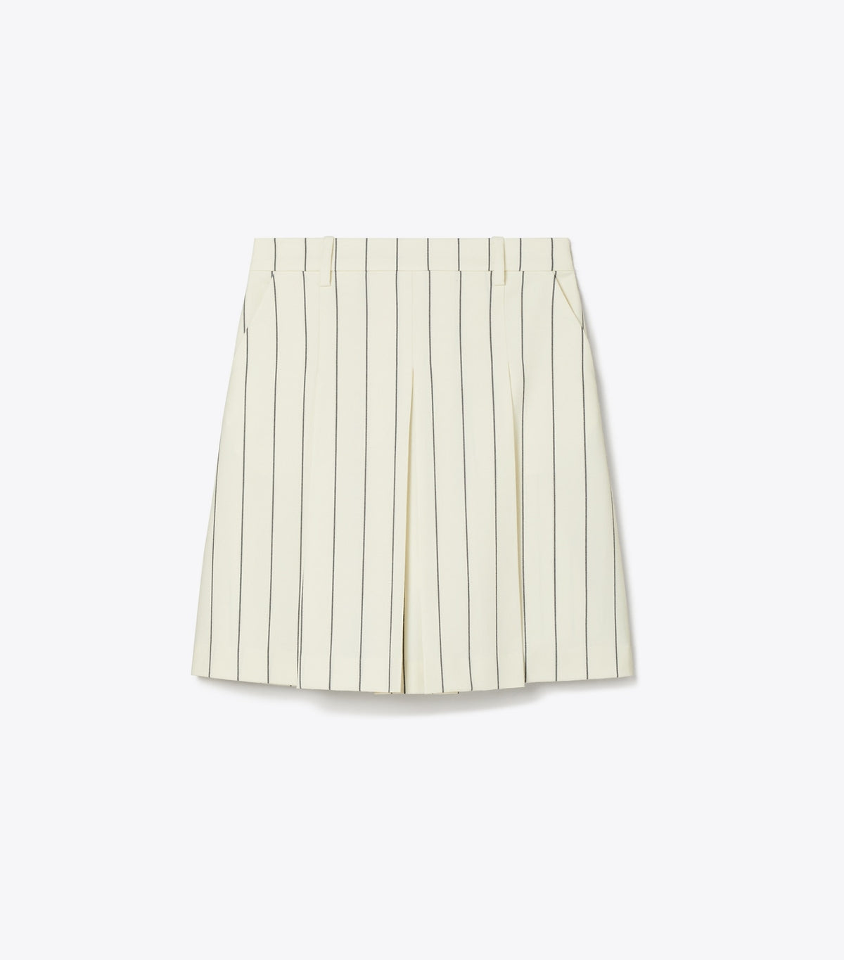 Tory Burch Value - Wool Performance Golf Skirt - New Ivory Light Stripe