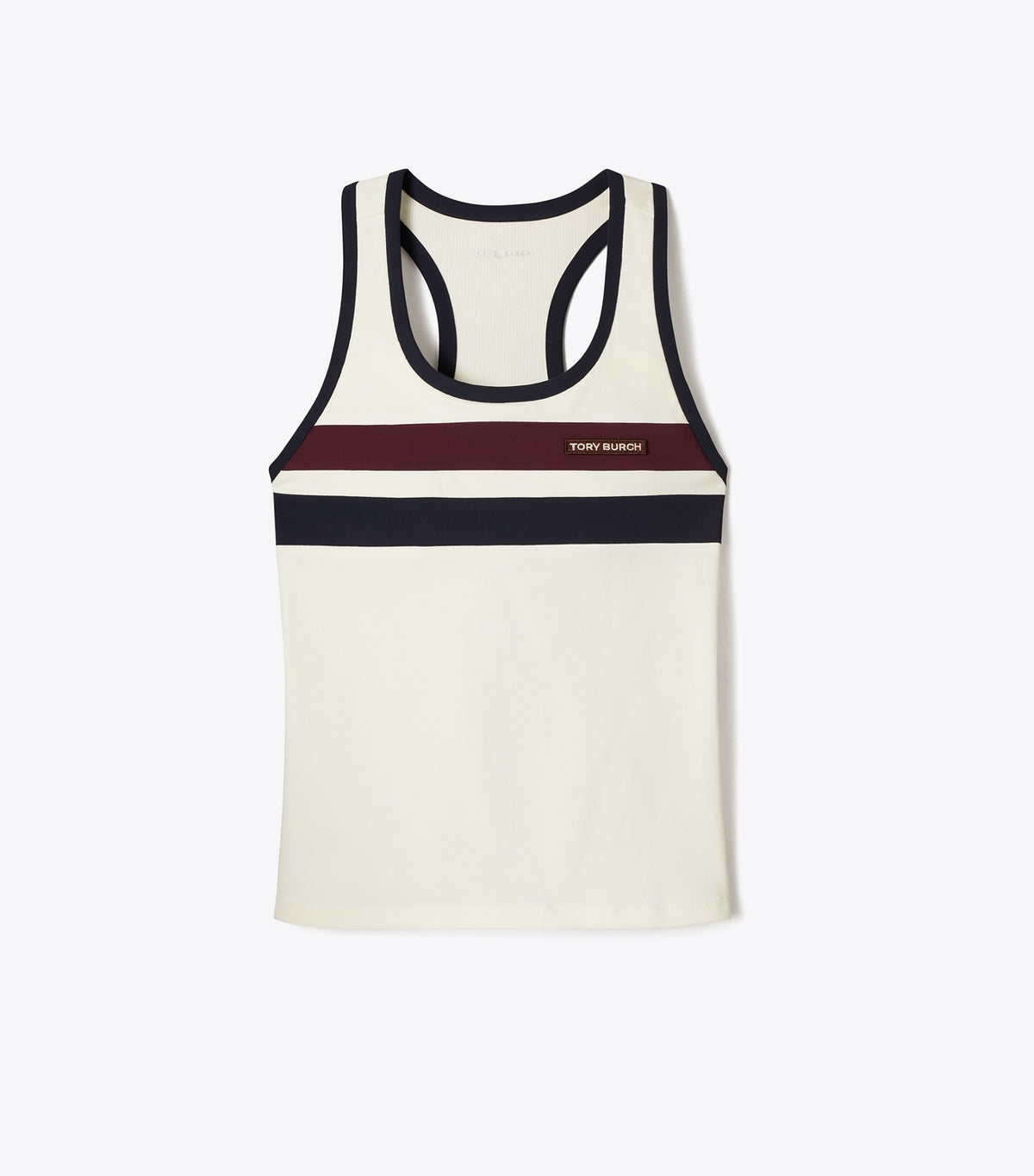 Tory Burch Quality - Double-Stripe Tennis Tank - Snow White