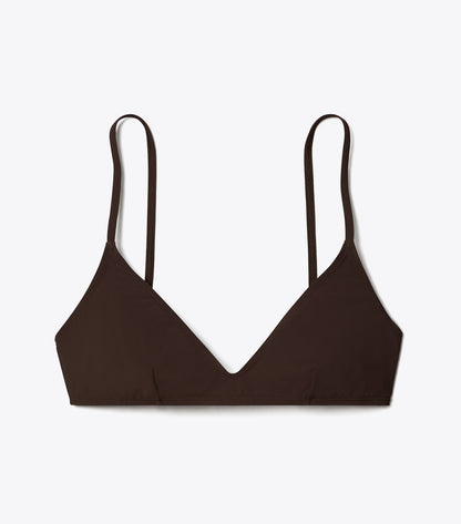 Tory Burch Recommended - Bralette Bikini Top - Deep Chocolate