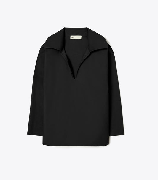 Tory Burch Latest - Cotton Poplin Tunic - Black