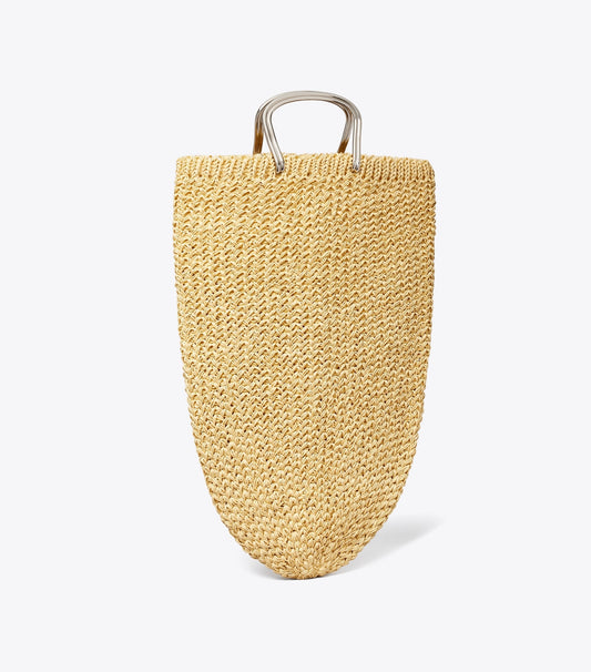 Tory Burch New - Large Crocheted Tote - Natural