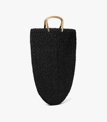 Tory Burch Exclusive - Large Crocheted Tote - Black