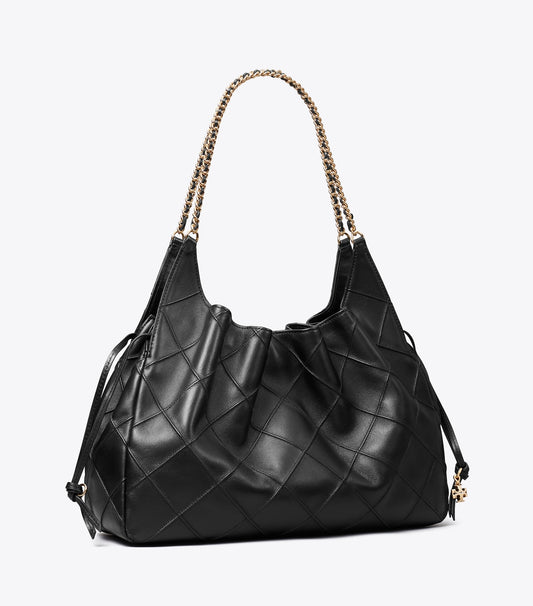 Tory Burch Recommended - Large Fleming Tote - Black