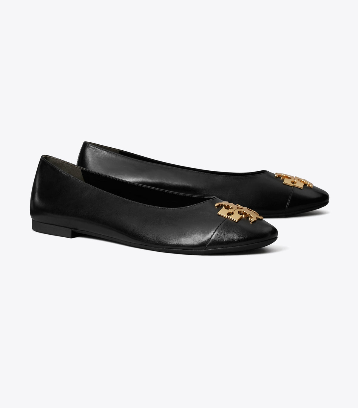 Tory Burch Best Price - Charlie Ballet - Perfect Black / Gold