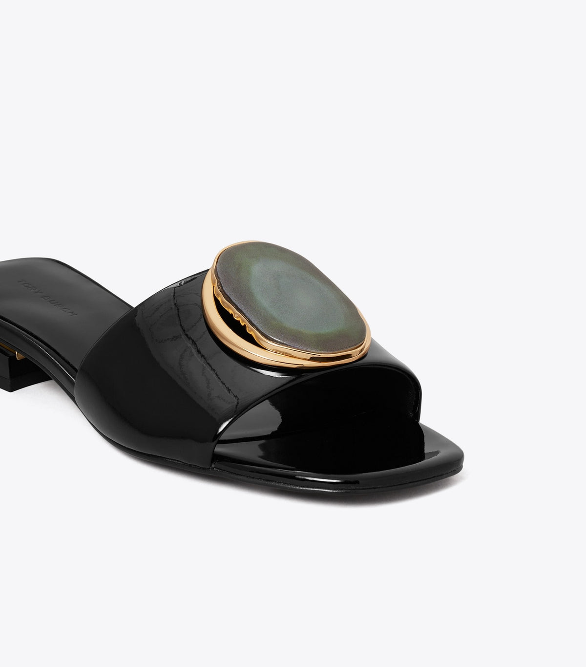 Tory Burch Value - Patos Heeled Slide - Perfect Black