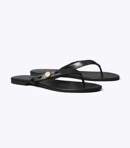 Tory Burch New - Romy Flip-Flop - Perfect Black
