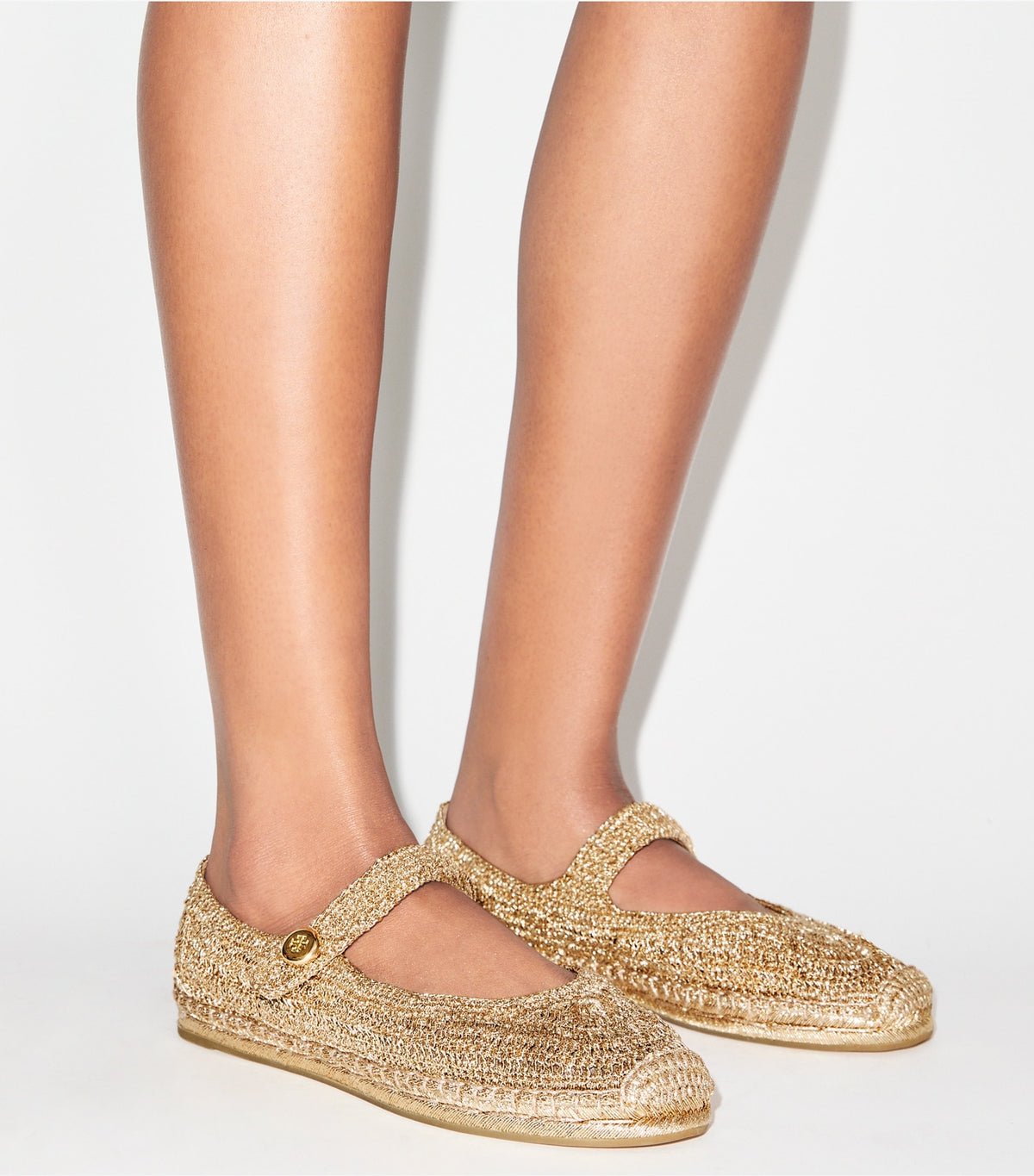Tory Burch Special Offer - Romy Mary Jane Espadrille - Gold