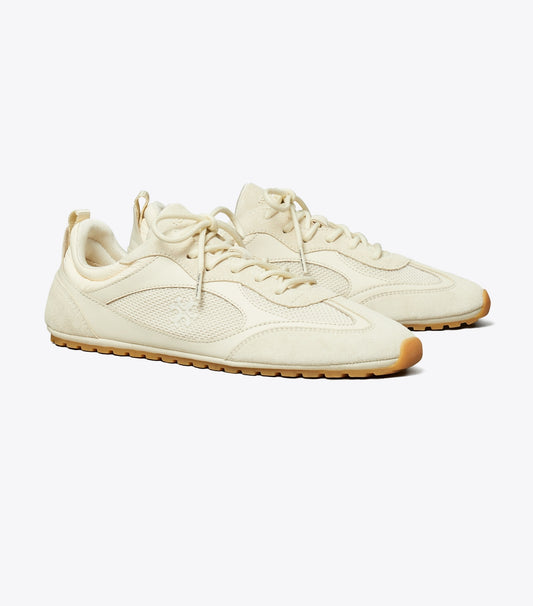 Tory Burch Essential - Field Sneaker - Light Cream