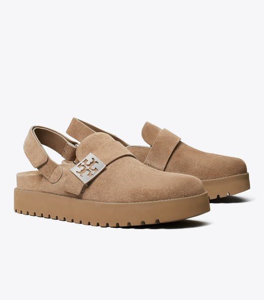 Tory Burch Trending - Mellow Sport Mule - River Rock / Silver