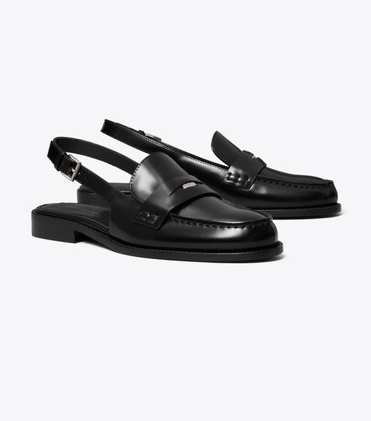 Tory Burch Sale - Classic Penny Slingback - Perfect Black