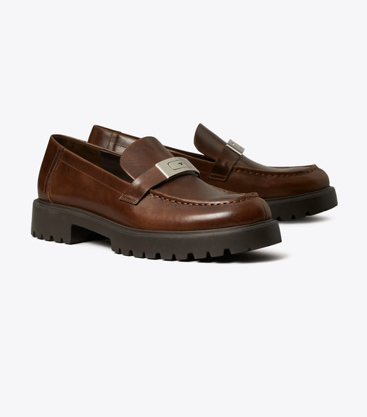 Tory Burch Latest - LeeLee Lug Loafer - Coffee
