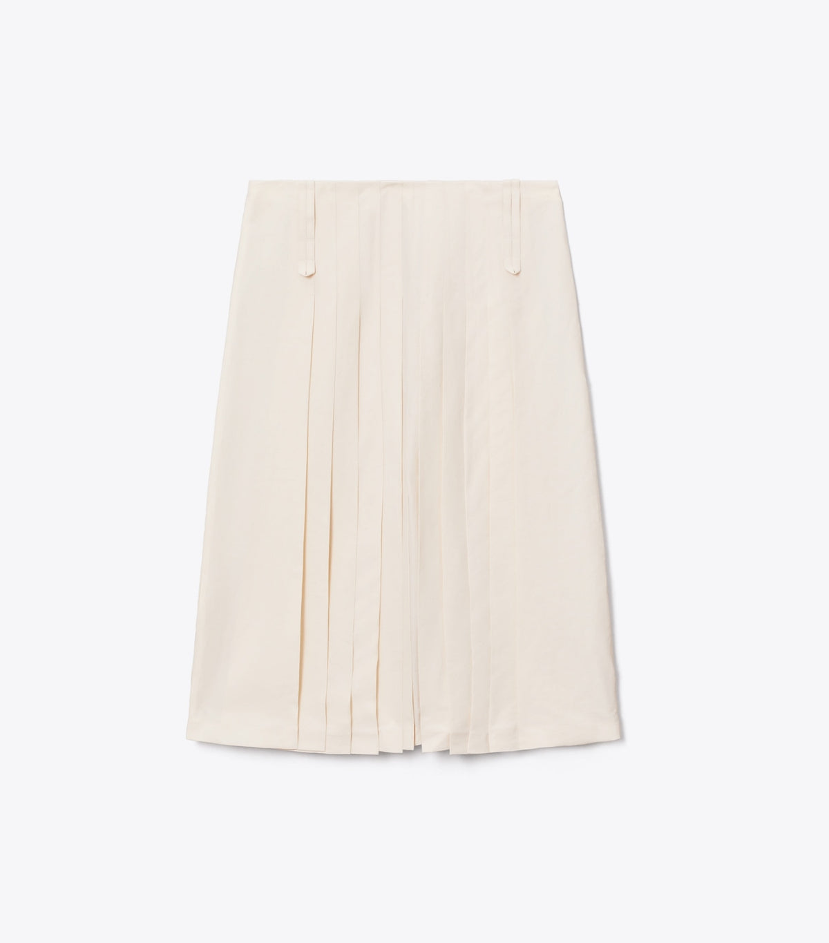 Tory Burch Exclusive - Pleated Skirt - Cream