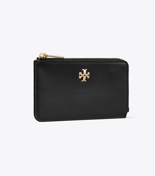 Tory Burch Special Offer - Charlie Zip Card Case - Black