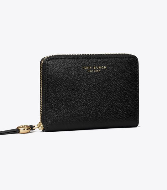 Tory Burch New - Medium Leather Wallet - Black
