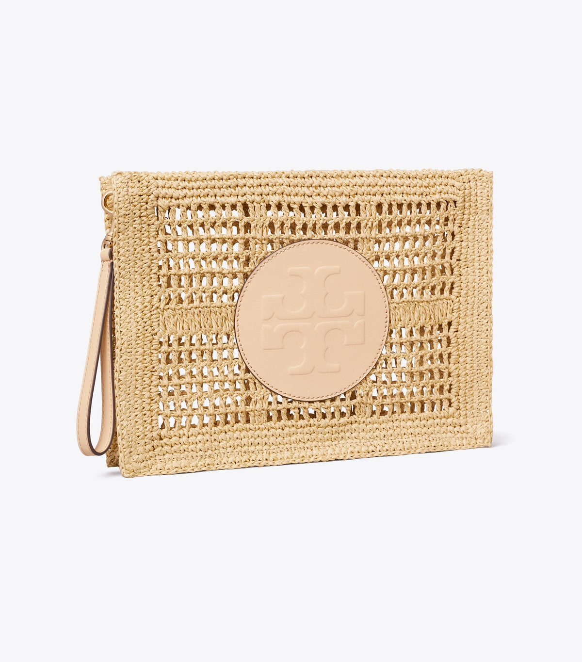 Tory Burch Quality - Ella Hand-Crocheted Pouch - Natural