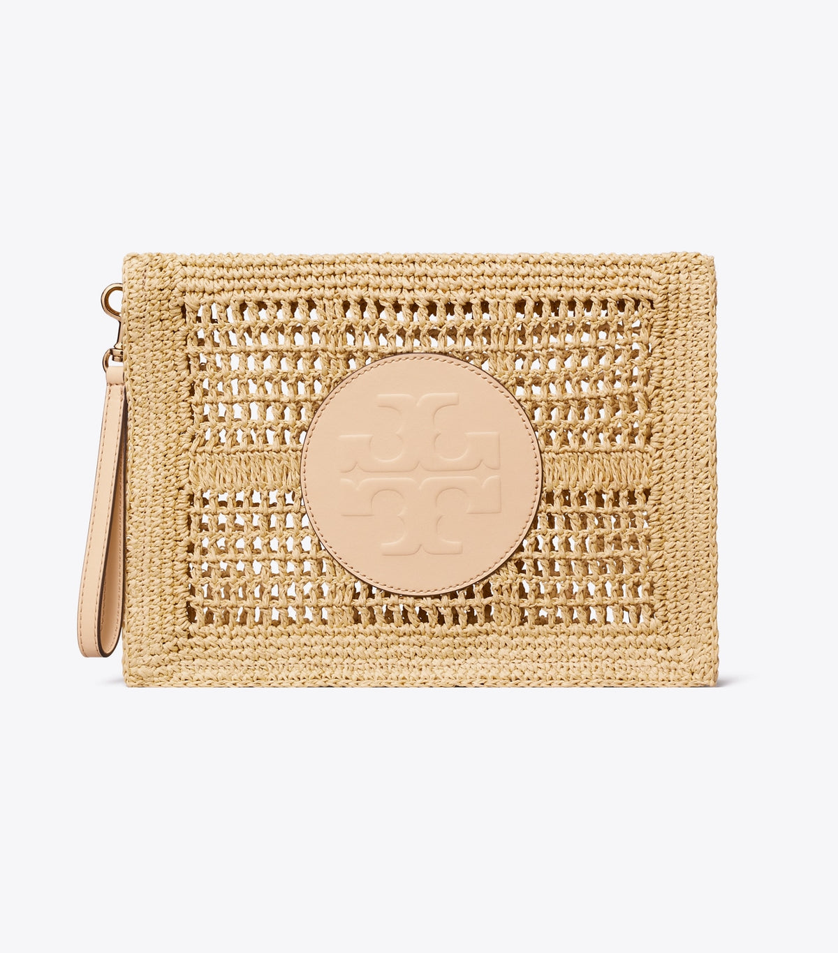 Tory Burch Quality - Ella Hand-Crocheted Pouch - Natural