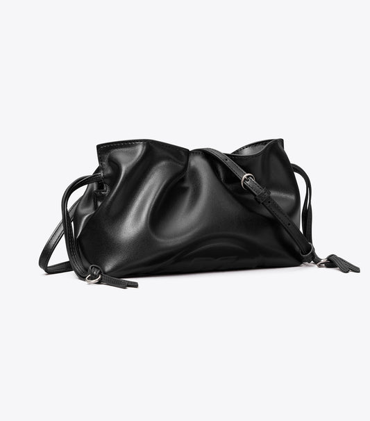 Tory Burch Top Pick - Ella Recycled Drawstring Pouch - Black