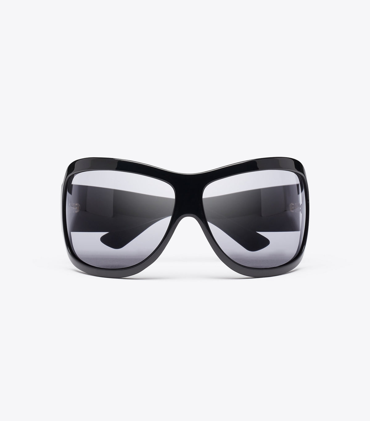 Tory Burch Recommended - Runway Wrap Sunglasses - Black/Dark Grey