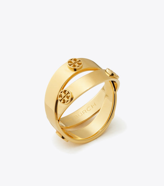 Tory Burch Quality - Icon Double Ring - Tory Gold