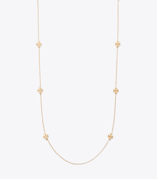 Tory Burch Special Offer - Icon Long Necklace - Tory Gold