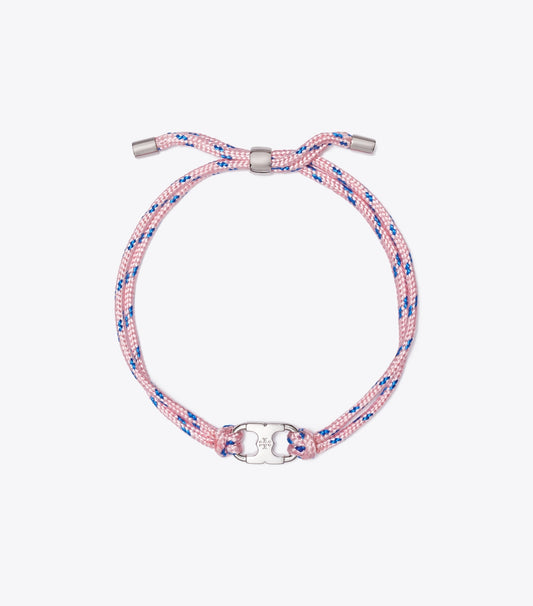 Tory Burch Trending - Embrace Ambition Bracelet - Tory Silver / Pink
