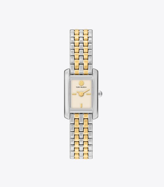 Tory Burch Trusted - Mini Eleanor Watch - Ivory/Two-Tone
