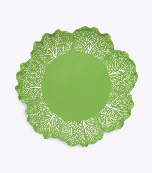 Tory Burch Featured - Lettuce Ware Round Platter - Green