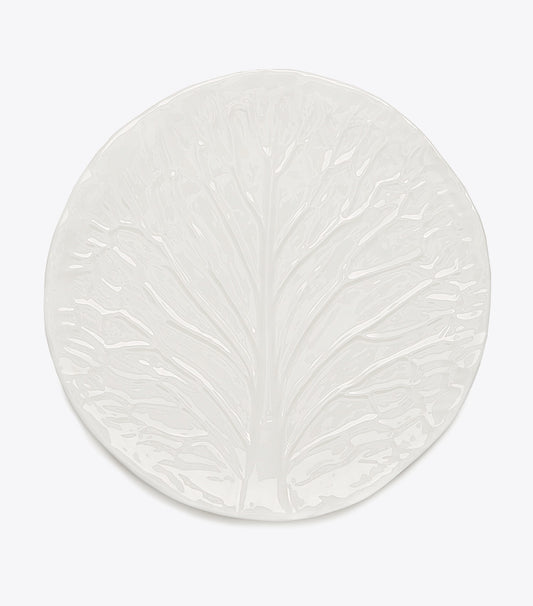 Tory Burch Recommended - Lettuce Ware Dinner Plate, Set of 2 - White
