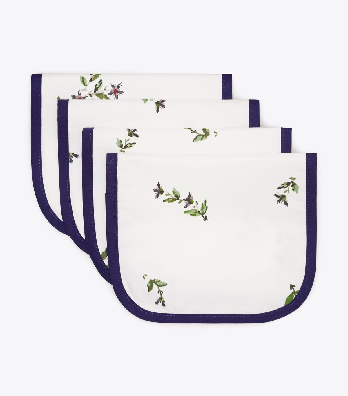 Tory Burch Discount - Jolie Fleur Cocktail Napkin, Set of 4 - New Ivory