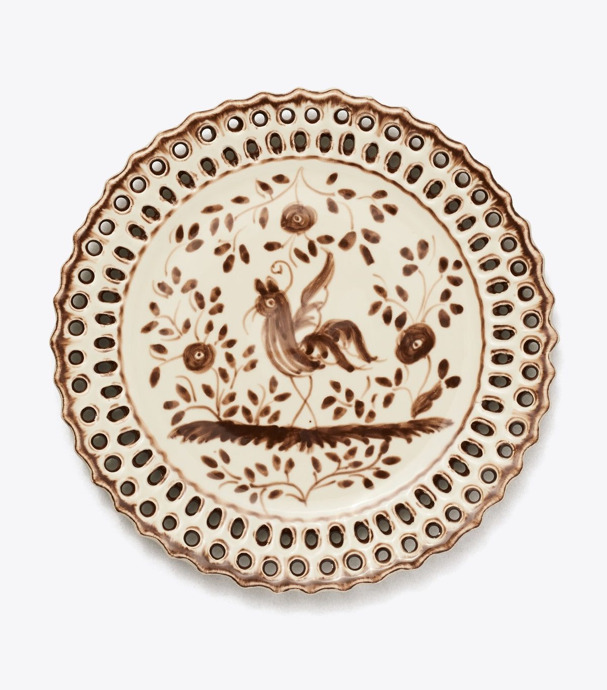 Tory Burch Smart Buy - Oiseau Salad Plate, Set Of 4 - Brown