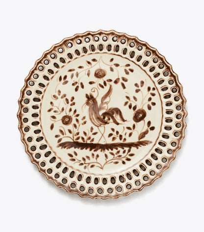Tory Burch Smart Buy - Oiseau Salad Plate, Set Of 4 - Brown