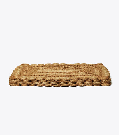 Tory Burch Quality - Rectangle Jute Placemat, Set of 4 - Natural