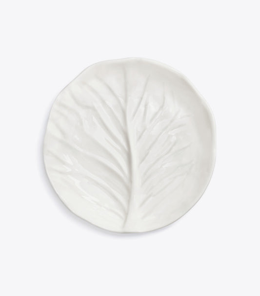 Tory Burch Essential - Lettuce Ware Canapé Plate, Set of 4 - White