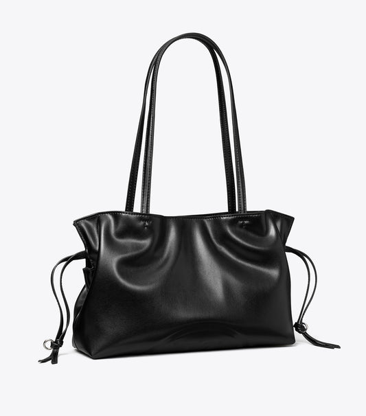 Tory Burch Best Price - Small Ella natuura™ Drawstring Tote - Black