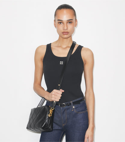 Tory Burch Essential - Large Fleming Soft Crossbody Bag - Black